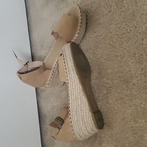 Tan wedges